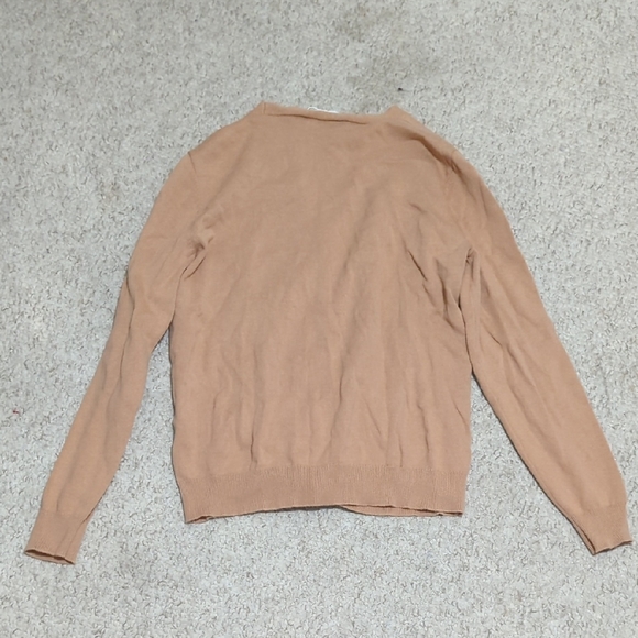 Camel Button-Up Cardigan - Picture 4 of 4